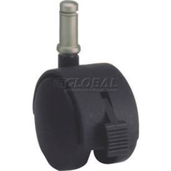 Algood Dual Disc Series Chair Caster with Nylon Locking Wheel 03T4-050-437SX7/8-B - Stem Type E, Algood, Mfr#: 03T4-050-437SX7/8-B